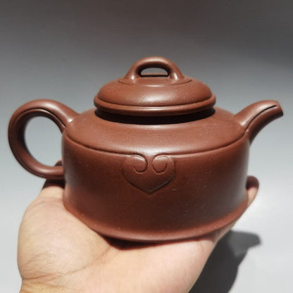 Vintage Chinese Yixing Purple Clay Teapot Zisha Ceremony Fashion Gift Teaware