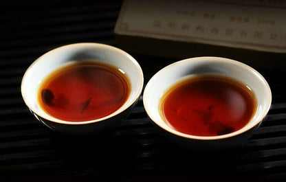 YiWuZhengShan GongTing Puer tea pu'erh Ripe tea ChenXiang cooked Puerh tea