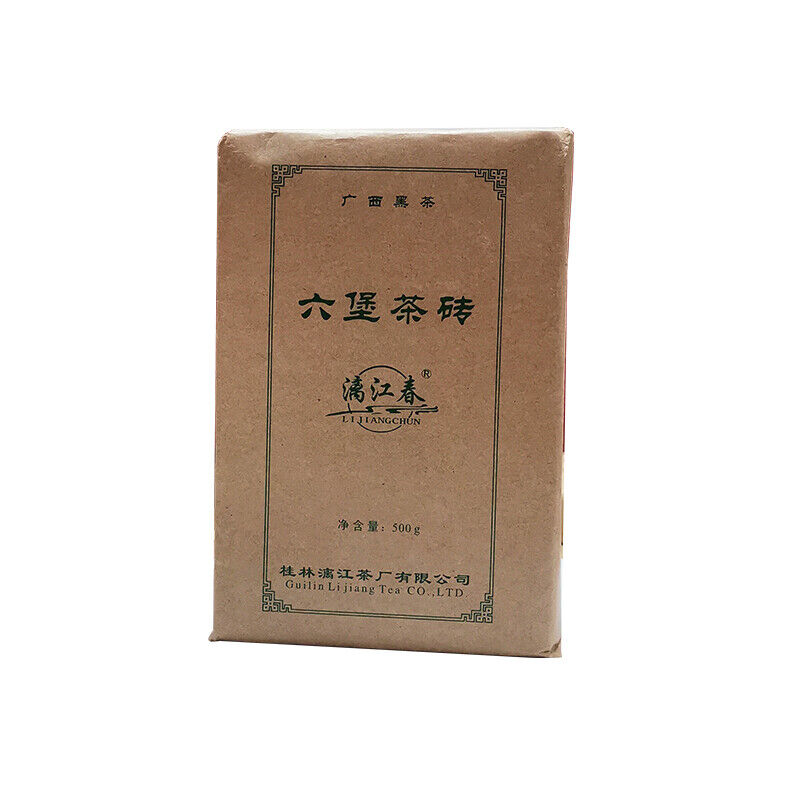 Liu Pao Rice Brick Tea * Guangxi Aged Liu Bao Tea Black Tea Dark Tea Brick 500g