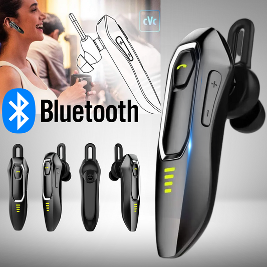Trucker Wireless Bluetooth 5.0 Earpiece Headset Mic Earbud Noise Cancelling USA