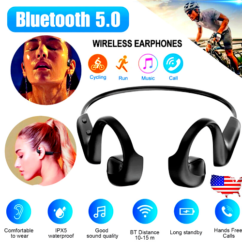 Audifonos Auriculares Bluetooth 5.0 inalambricos Earbuds Bone Conduction&EarHook
