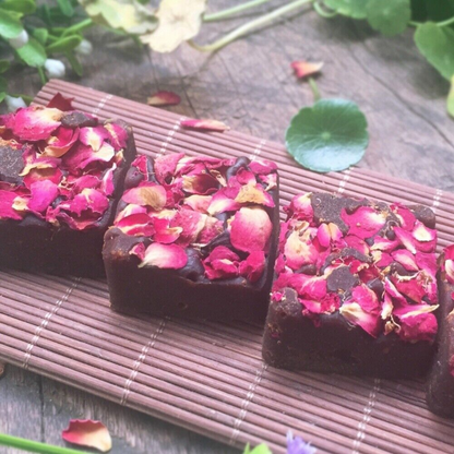 Brown Sugar Rose Ginger Tea 500g 云南黑糖块单独小包装纯老手工调理土红糖正品气血红糖姜茶