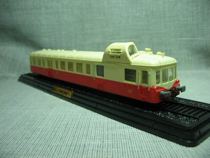 New 1:87 HO Scale Rail Transit Tram Train X-3800 SNCF Dispay 3D Plastic Model