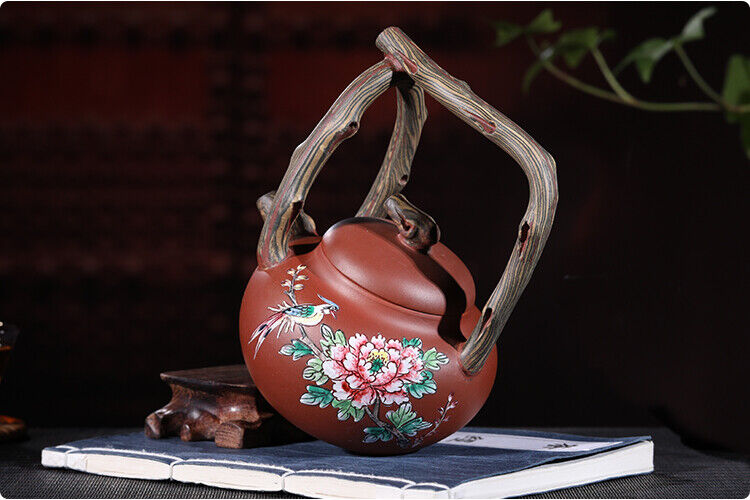 Chinese Yixing Zisha Clay Handmade Exquisite Teapot #986200