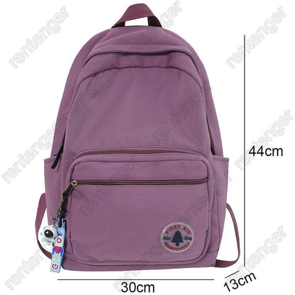 School Bag Student Women Backpack Travel Lady Laptop Backpack Female Bag