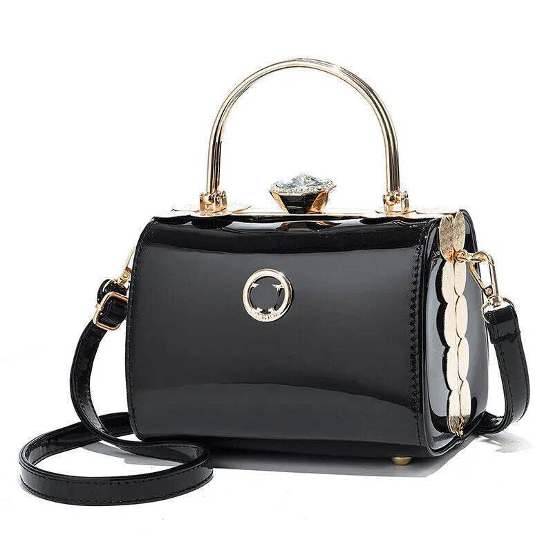 Women Shoulder Bag PU Female Handbag Plaid Crossbody Bags