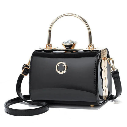 Women Shoulder Bag PU Female Handbag Plaid Crossbody Bags