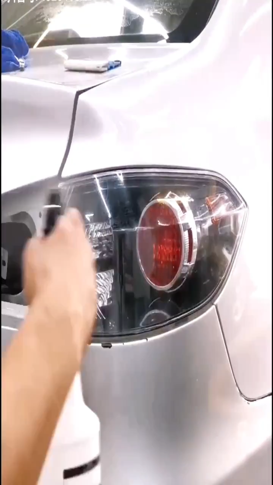 Car Headlight Stickers Tint Fog Light Taillight Smoke Black Vinyl Films 30x200cm