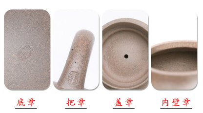 210cc chinese Yixing Handmade Zisha teapot Qing Duan clay XiPiao Gongfu Tea Pot