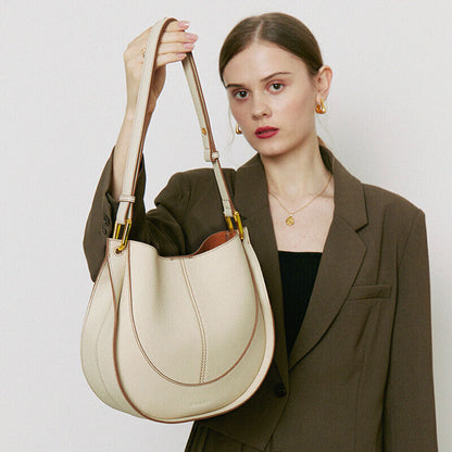 New Fashion Crossbody Niche Design Shoulder Bag Leather Bag Women's Bag