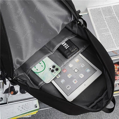 School Backpack Nylon College Backpack Boy Travel Bag Men Women Laptop Bags