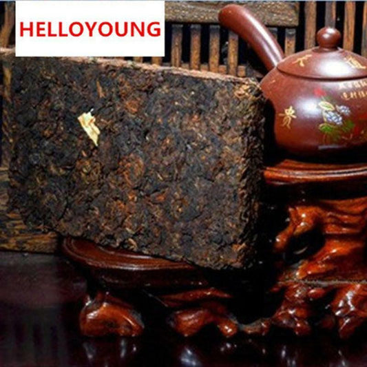 250g Premium Old Chinese Puer Tea Pu'er Tea Brick Pu er Tea Organic Black Tea