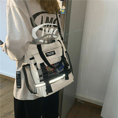 Photo Canvas Bag Girl Shoulder Bag Student Forest Postman Bag Messenger Bag
