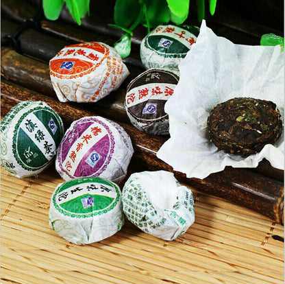Yunnan Ripe Tuocha Mini puer tea Pu'erh 20Pcs/bag Raw Puerh Tea Different Taste