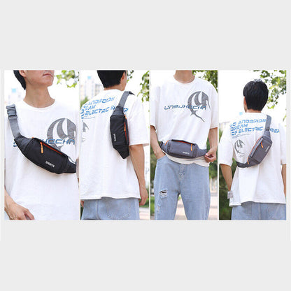 Fashion Men's Multicolor Waist Packs Waterproof Running Bag Outdoor Belt Bag