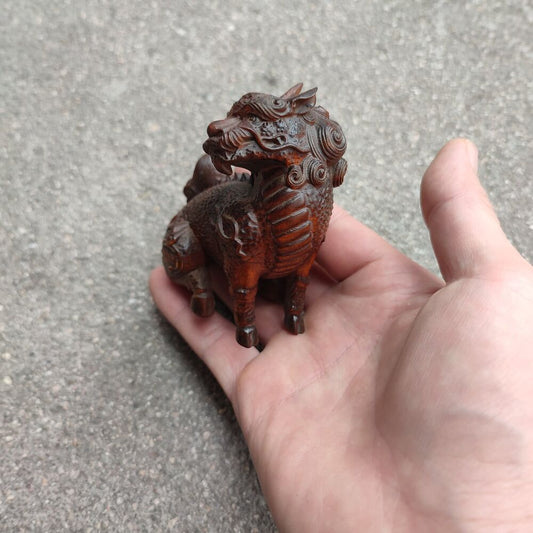 Chinese Sculptures Wooden Dragon Statue Wood Carving Room Decorative Sculpture