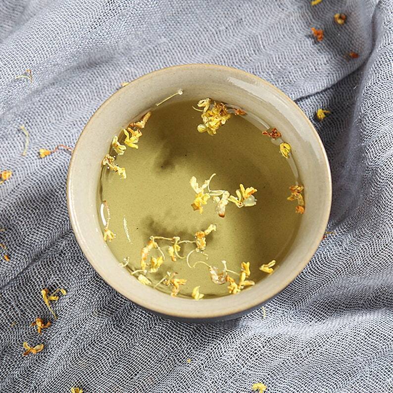 50g Golden Osmanthus Fragrans Flower Tea Sweet Olive Herbal Tea