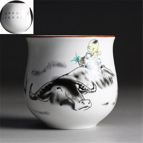 Chinese tea cup Japanese style master cup of tea blue-and-white porcelain cups