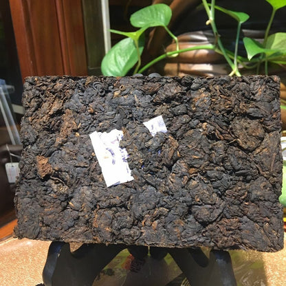 Lao Cha Tou * 2011 Menghai Dayi Lao Cha Tou Tea Pu'er Shu Ripe Pu-erh Brick 250g