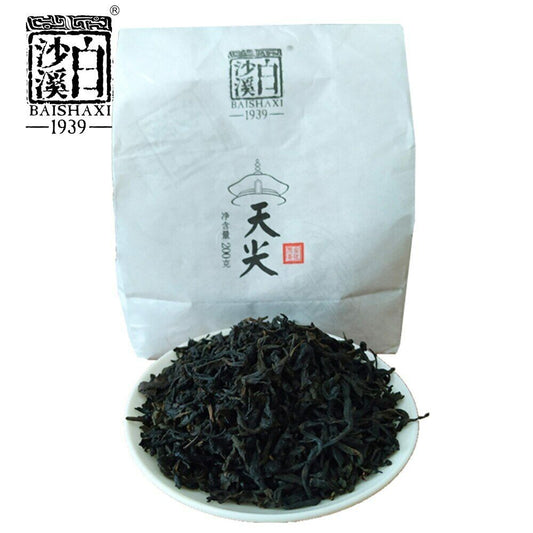 Anhua Baishaxi Tribute Tianjian Dark Tea Top-grade Original Loose Black Tea 200g