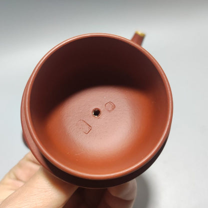 Vintage Chinese Yixing Purple Clay Teapot Zisha Ceremony Nice Peacock Teaware