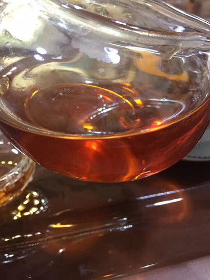 1998 CNNP Zhongcha Wild Arbor Leaves Aged CNNP Pu-erh Tea Raw Pu'er Puer 357g