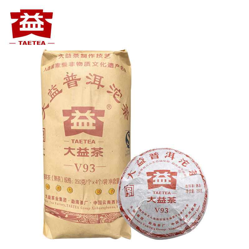 Yunnan Menghai Dayi V93 Pu-erh Tea Tuo Cha 2011 250g Ripe Puerh Puer Tuocha Shu