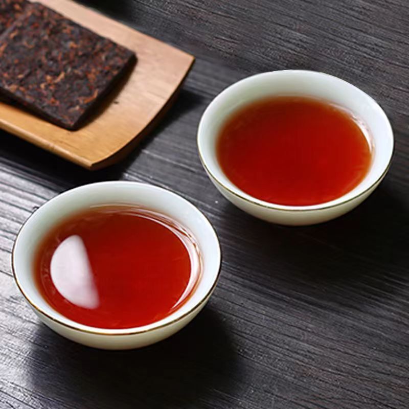 250g Mini Yunnan Menghai Puerh Ripe Tea Chinese Pu-erh Tea Brick Pu'er Black Tea