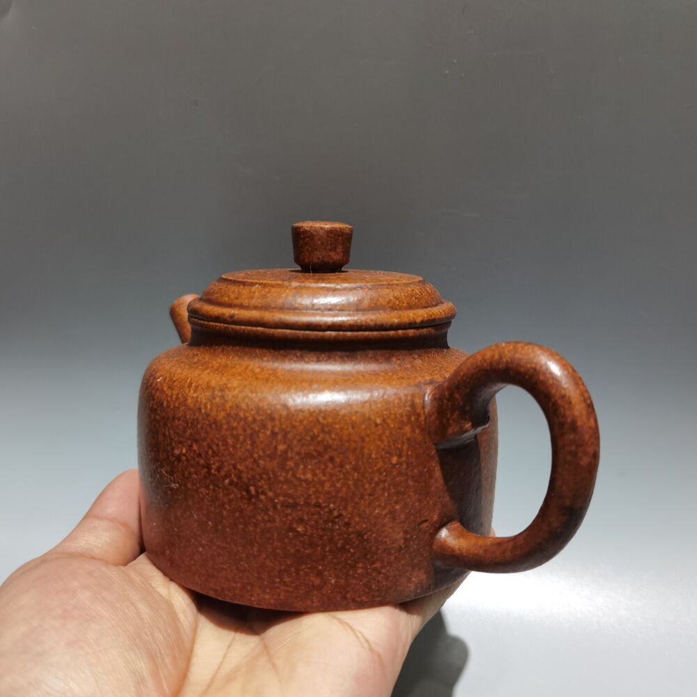 6.3″ China Yixing Zisha purple Clay pot handmade Kung Fu tea health Teapot 360ml