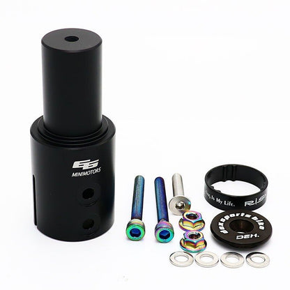 Aluminum Alloy Pole Swallow Bar Conversion Seat Electric Scooter Parts Accessory