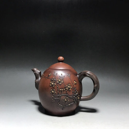 vintage chinese yixing purple clay teapot zisha ceremony teaware collection rare