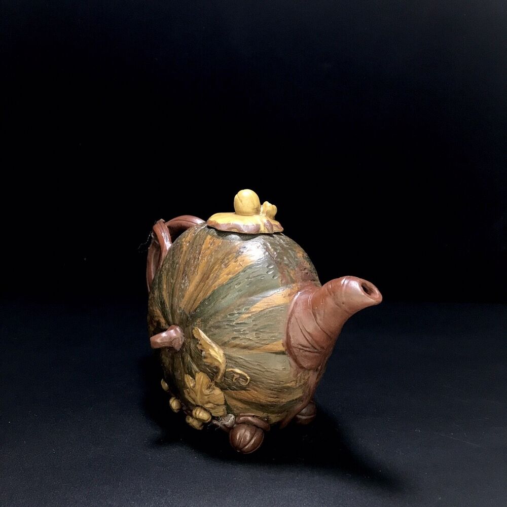 vintage chinese yixing purple clay teapot zisha ceremony teaware collection rare