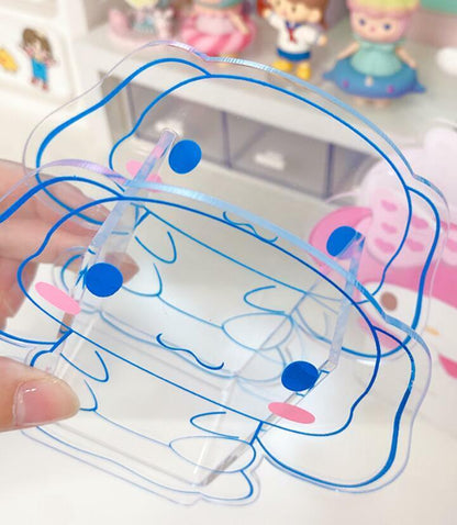Cute Cinnamoroll Desk Student Kids Pencil Pen Holder Pencil Cup Pen Organizer