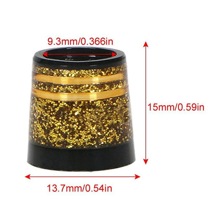 New 10 Pieces Golf Iron Ferrules High Glitter 0.370