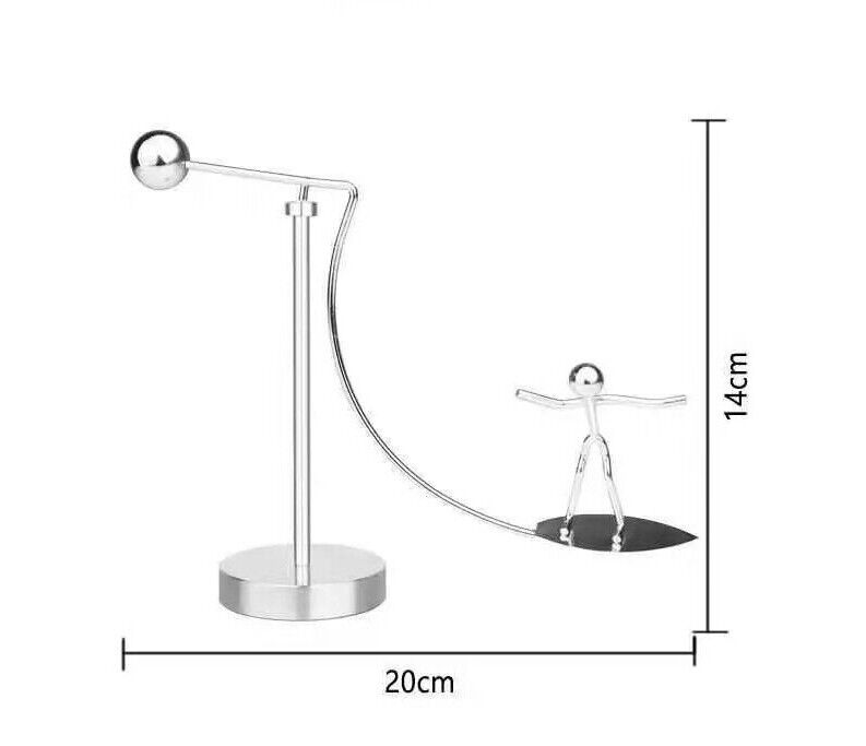 Newton Cradle Balance Steel Balls Creative Toys School Physics Teaching Supplies