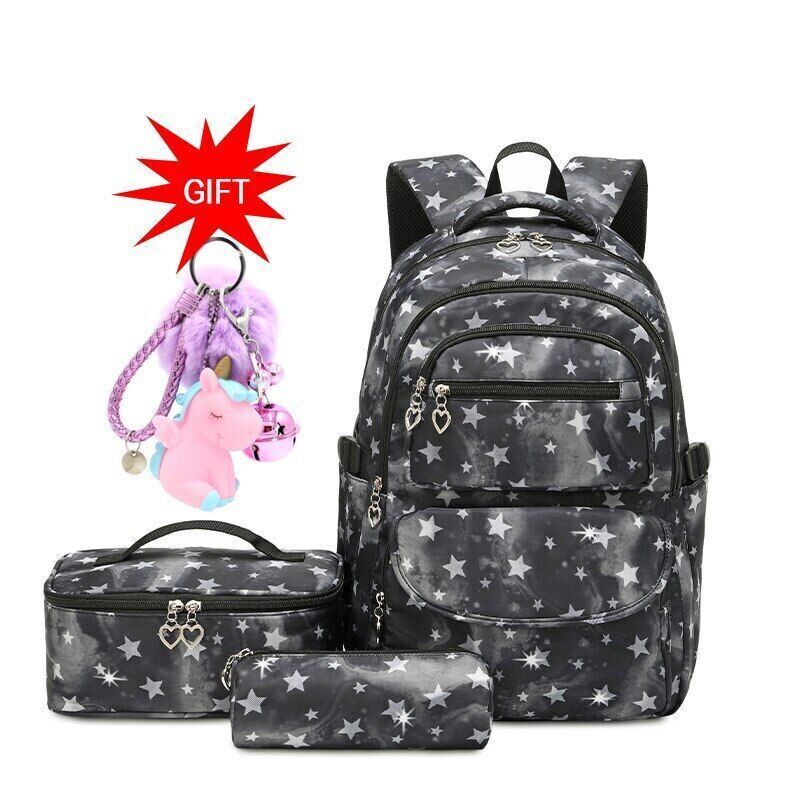 Backpack Kids Girls School Backpack Girls Bookbags Set Children's Schoolbag