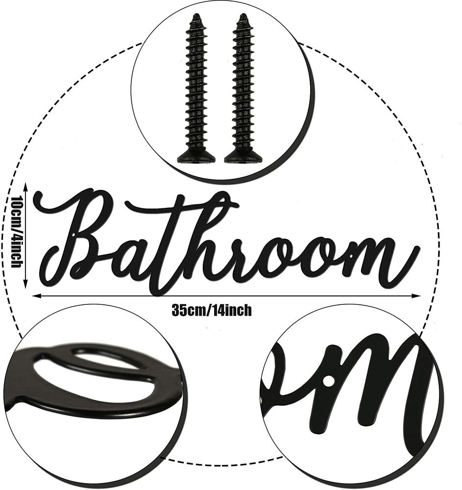 Farmhouse Metal Sign Wall Art Door Sign Letter Door Sign Rustic Letter Sign