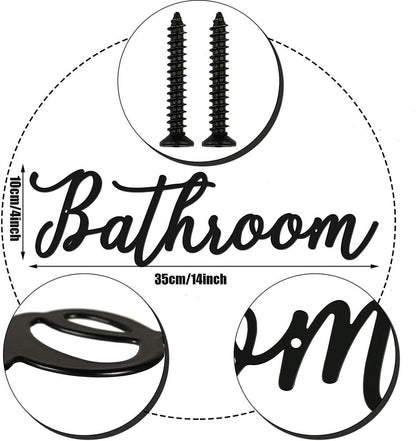 Farmhouse Metal Sign Wall Art Door Sign Letter Door Sign Rustic Letter Sign