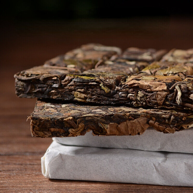 100g Chinese White Tea High Mountain Old Tree Top White Tea Brick Organic Drink