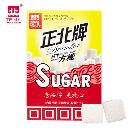 正北纯净方糖200g 白砂糖块方糖块咖啡伴侣 Zhengbei Pure Square Sugar Coffee Mate