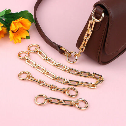 Bag Extension Chain Crossbody Purse Chain Strap Handbag DIY Metal Hanging Buckle