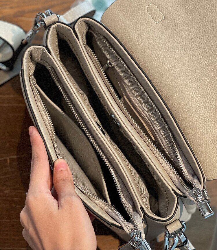 100% Genuine Leather Women Bags Lady Shoulder Bag bag Girls Fashion Tote