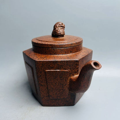 Vintage Chinese Yixing Purple Clay Teapot Zisha Ceremony Fashion Gift Teaware