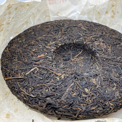 Pu-erh tea,2009,Mengku Daxue Mountain Arbor Old Tree Cake Tea,357g,Raw