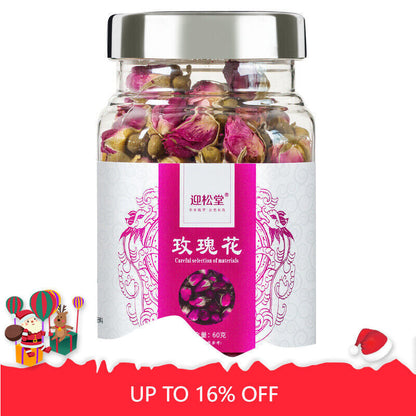 Flower Tea 60g Pingyin Rose Tea Wellness Tea Canned Healthy Drink