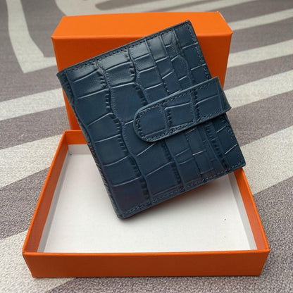 Durable Wallet Handbag Synthetic Leather Cardholder Wallet Card Bag 11*8*2cm 1PC