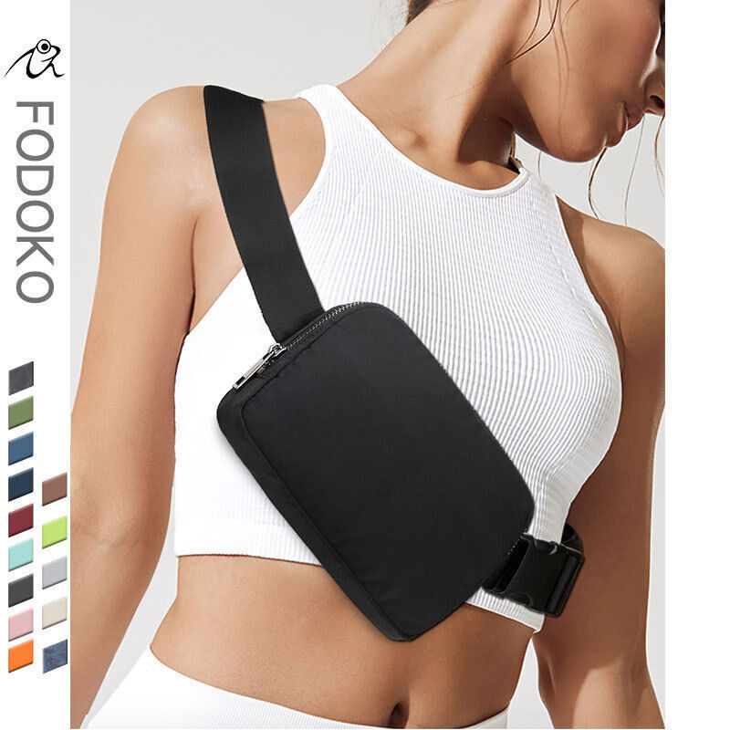 Men Women Fanny Pack Belt Waist Bag Cross Body Sling Shoulder Travel Sport Pouch