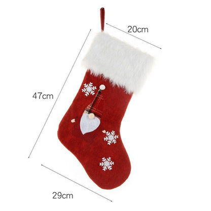 Christmas Stockings Luminous Santa Socks Xmas Bag Christmas Tree Kids Gift