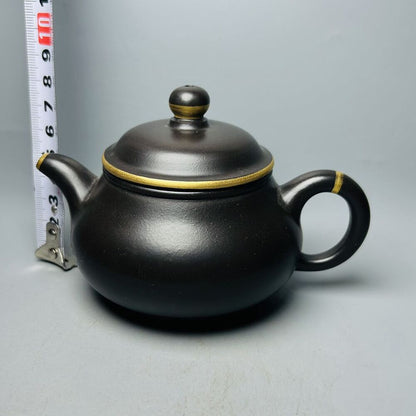 Vintage Chinese Yixing Purple Clay Teapot Zisha Ceremony Fashion Gift Teaware