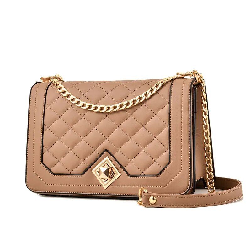 Bags Women Leather Chain Crossbody Bags Women Handbags Shoulder Bags Messenger